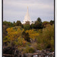 Idaho Falls Temple Colorful Snake River