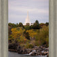 Idaho Falls Temple Colorful Snake River