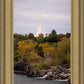 Idaho Falls Temple Colorful Snake River