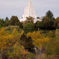 Idaho Falls Temple Colorful Snake River