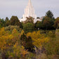 Idaho Falls Temple Colorful Snake River