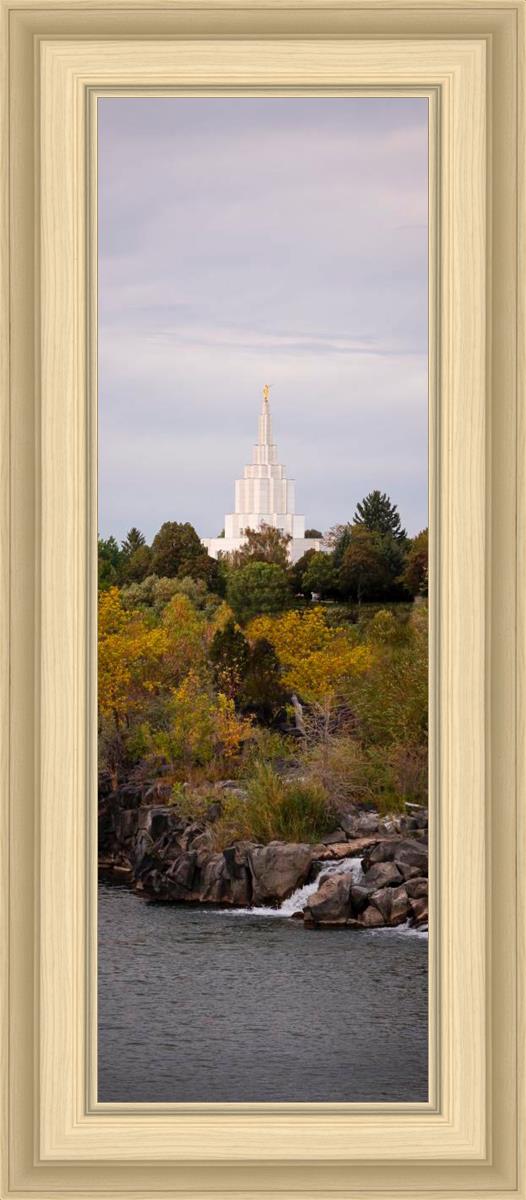 Idaho Falls Temple Colorful Snake River