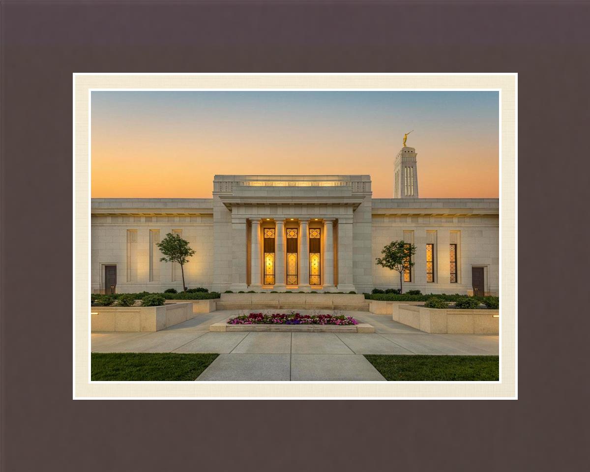 Indianapolis Temple Pillars Of Light
