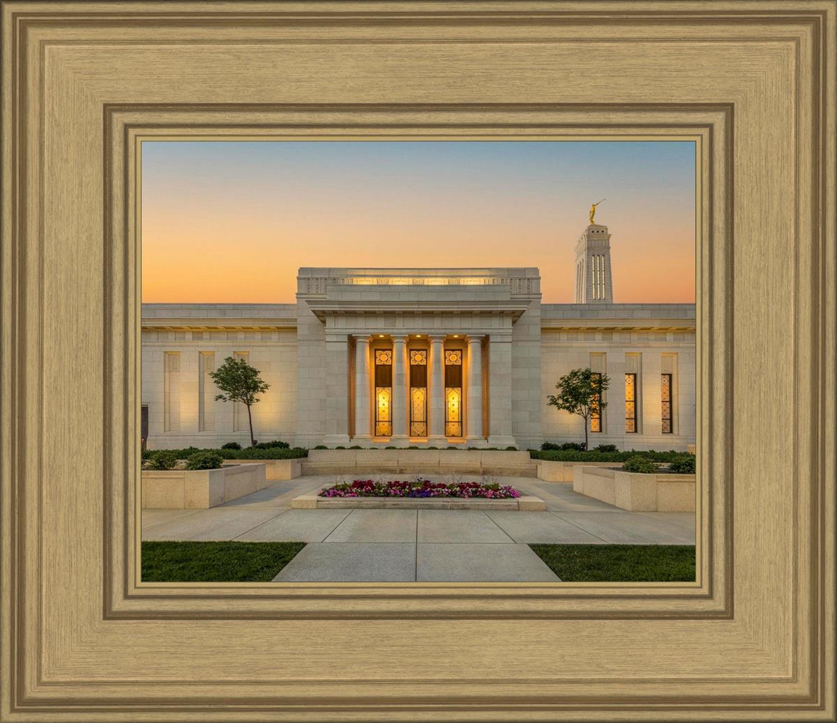 Indianapolis Temple Pillars Of Light