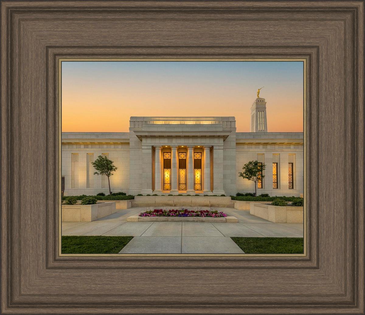 Indianapolis Temple Pillars Of Light