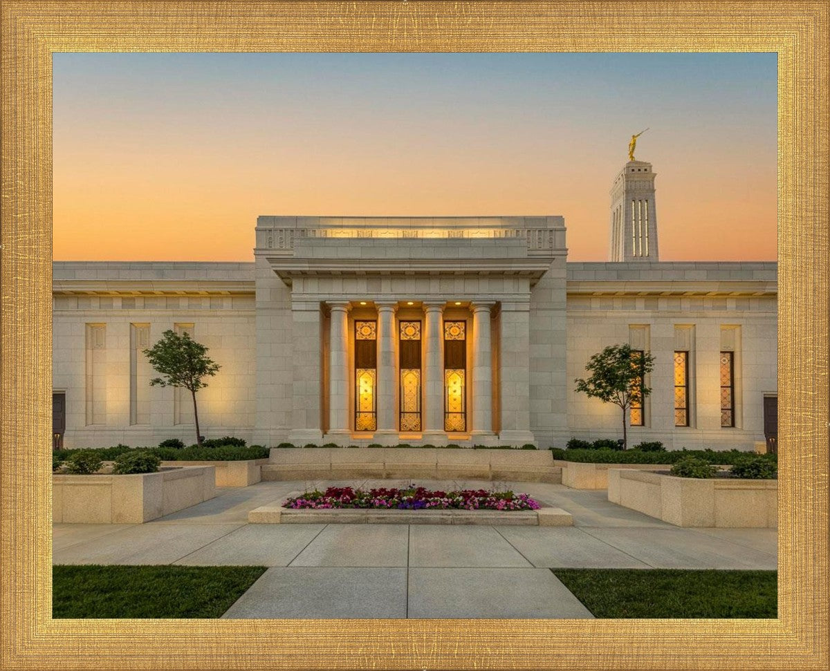 Indianapolis Temple Pillars Of Light