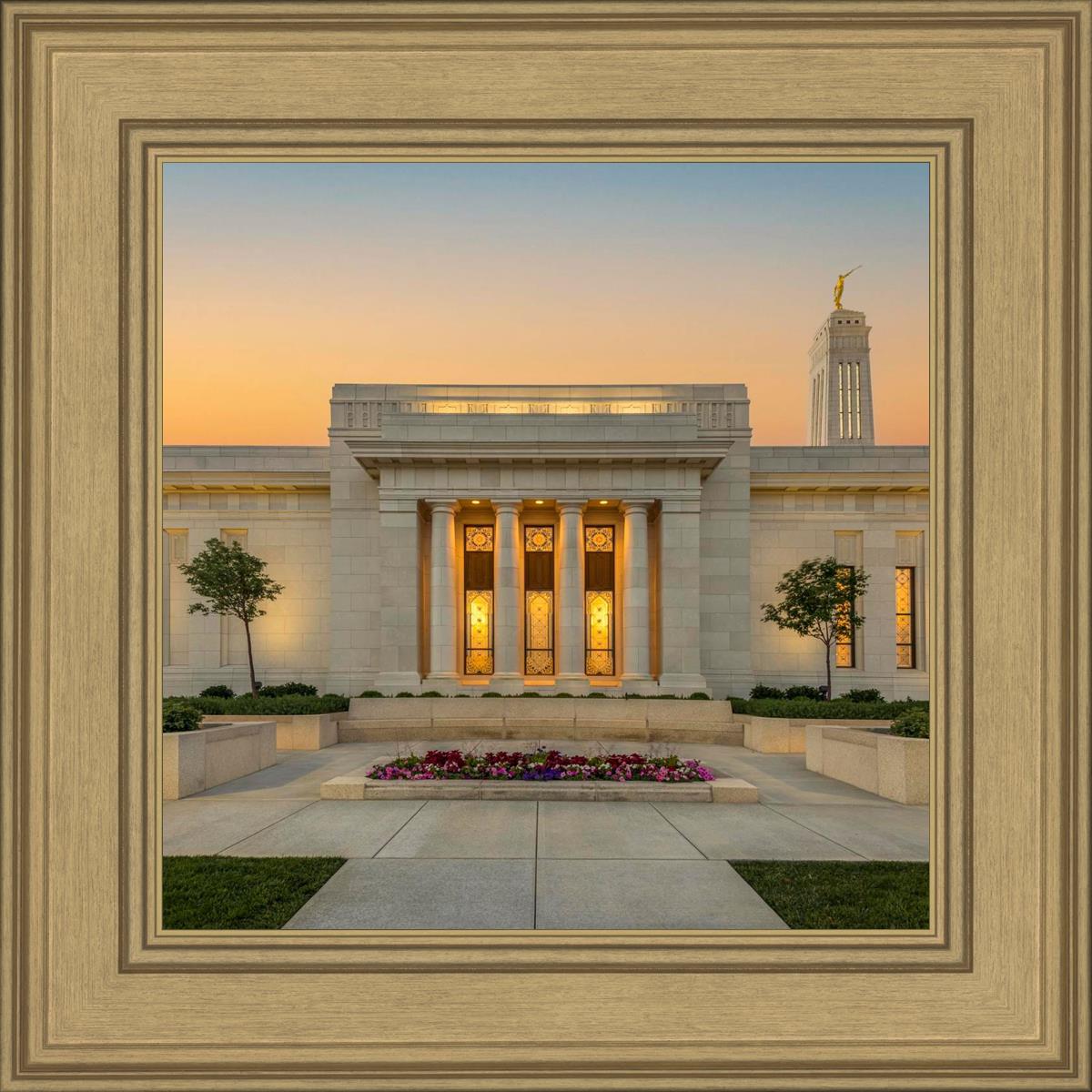 Indianapolis Temple Pillars Of Light