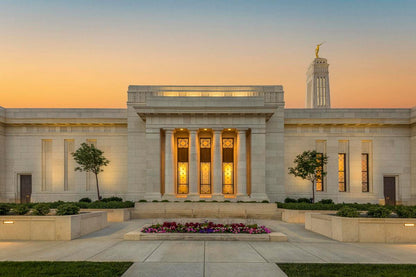 Indianapolis Temple Pillars Of Light
