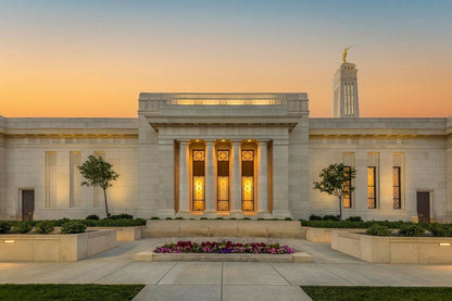 Indianapolis Temple Pillars Of Light