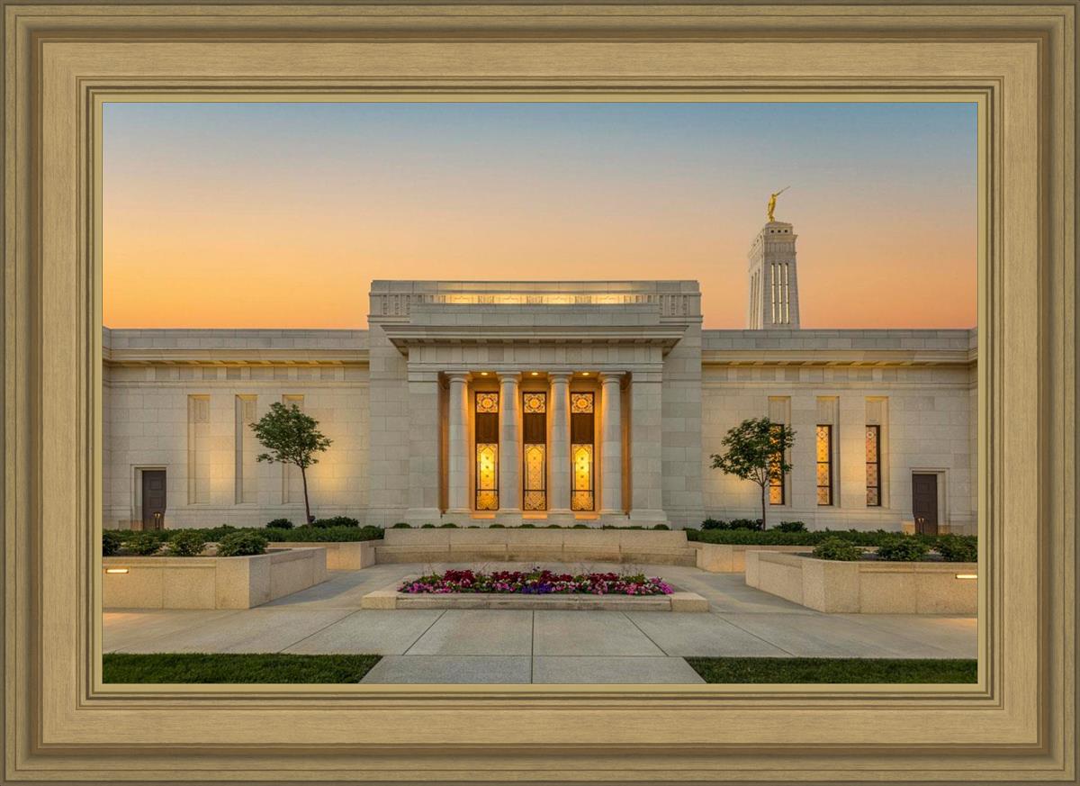 Indianapolis Temple Pillars Of Light