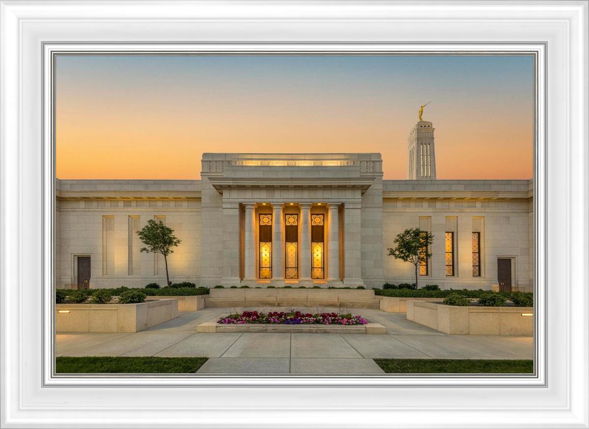Indianapolis Temple Pillars Of Light