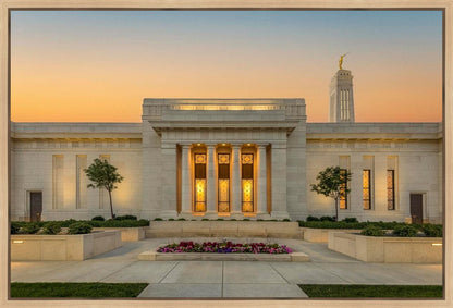 Indianapolis Temple Pillars Of Light