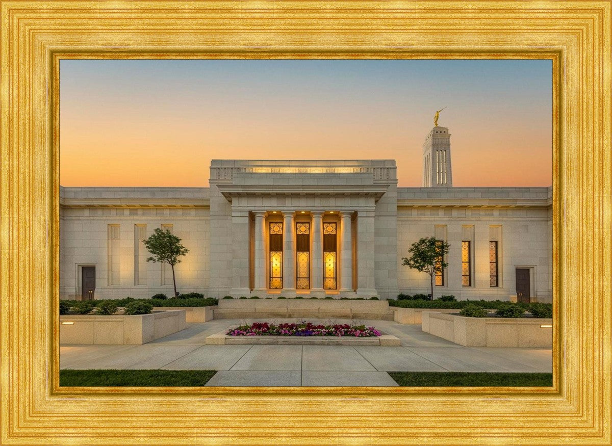 Indianapolis Temple Pillars Of Light