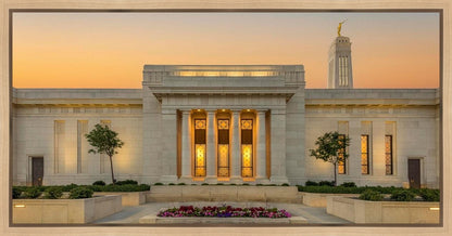 Indianapolis Temple Pillars Of Light
