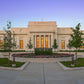 Indianapolis Temple Sunset