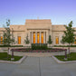 Indianapolis Temple Sunset