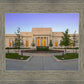 Indianapolis Temple Sunset