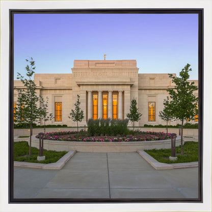 Indianapolis Temple Sunset