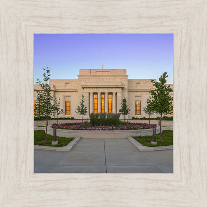 Indianapolis Temple Sunset
