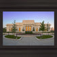 Indianapolis Temple Sunset