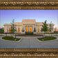 Indianapolis Temple Sunset