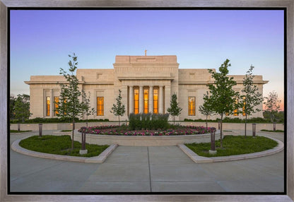 Indianapolis Temple Sunset