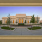 Indianapolis Temple Sunset