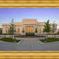 Indianapolis Temple Sunset