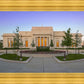 Indianapolis Temple Sunset