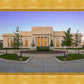 Indianapolis Temple Sunset