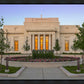 Indianapolis Temple Sunset