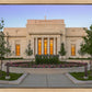 Indianapolis Temple Sunset
