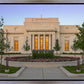 Indianapolis Temple Sunset