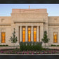 Indianapolis Temple Sunset