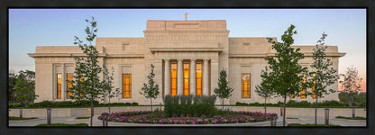 Indianapolis Temple Sunset