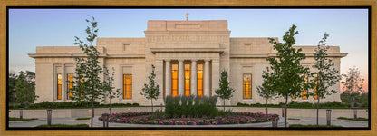Indianapolis Temple Sunset
