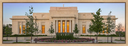 Indianapolis Temple Sunset