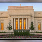 Indianapolis Temple Sunset