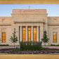 Indianapolis Temple Sunset