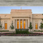 Indianapolis Temple Sunset