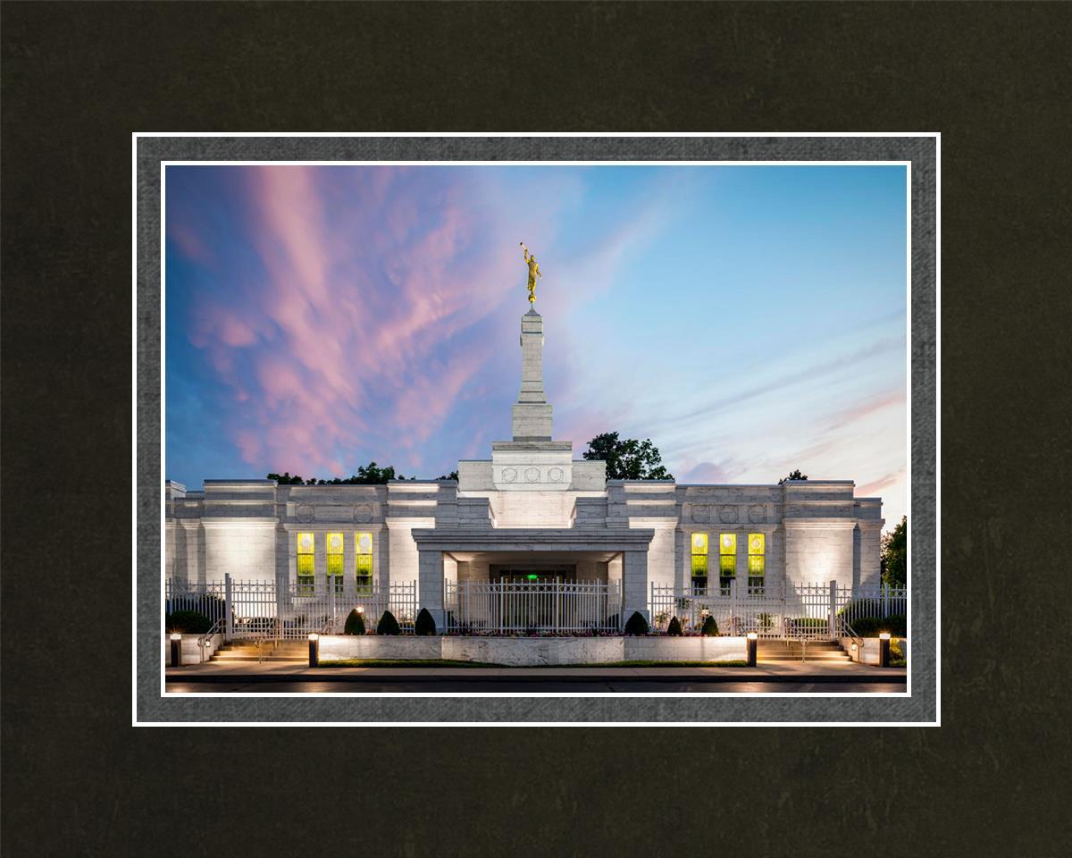 Louisville Temple Summer Evening