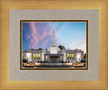 Louisville Temple Summer Evening