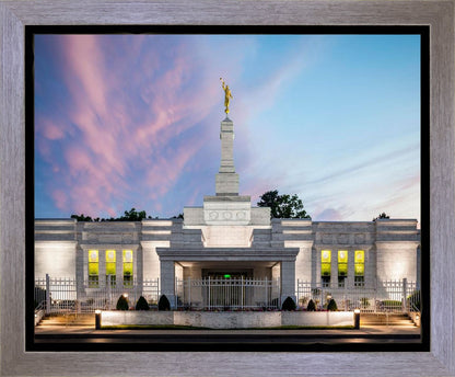 Louisville Temple Summer Evening