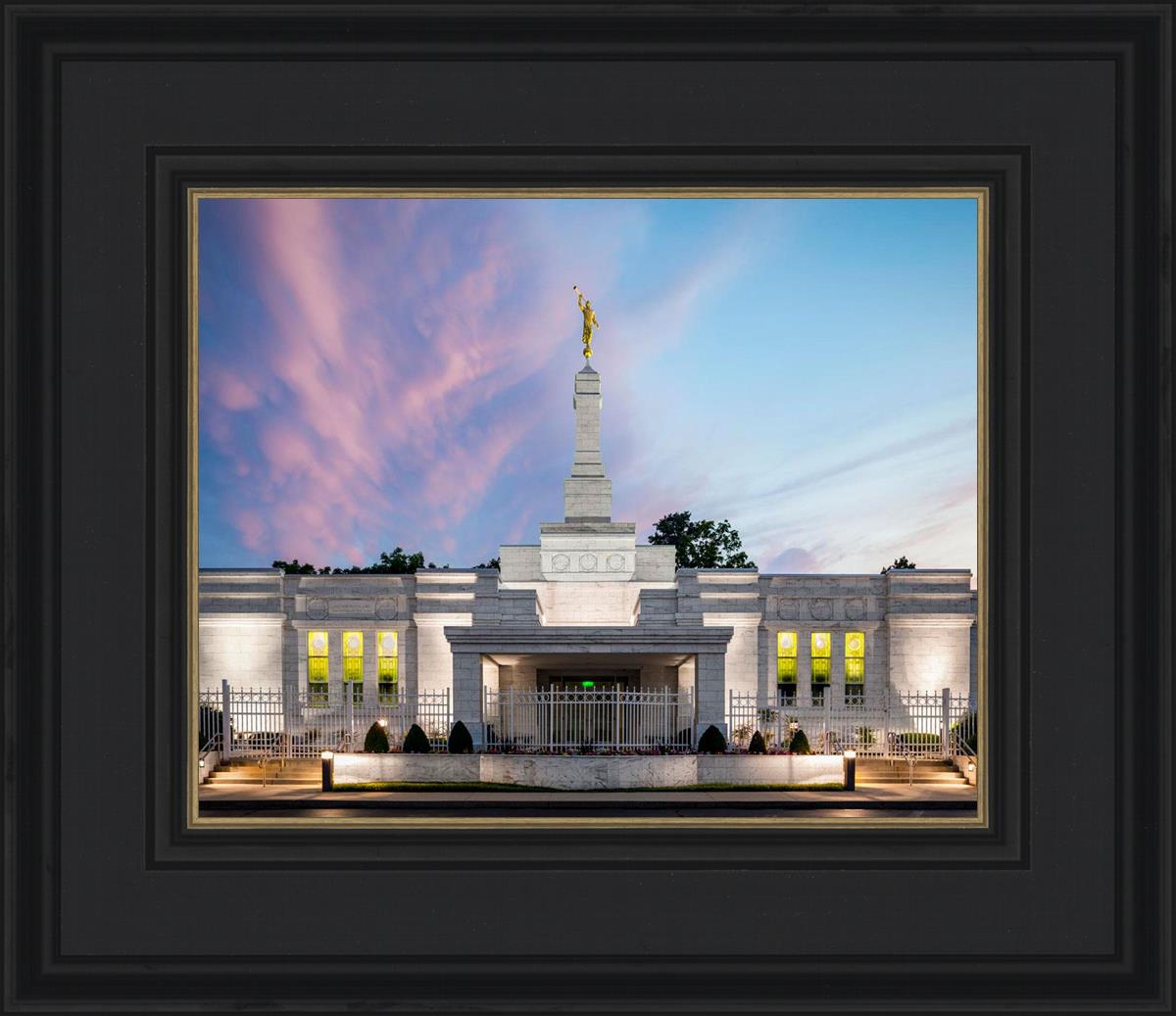 Louisville Temple Summer Evening