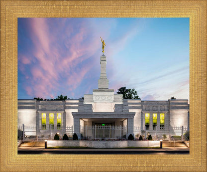 Louisville Temple Summer Evening