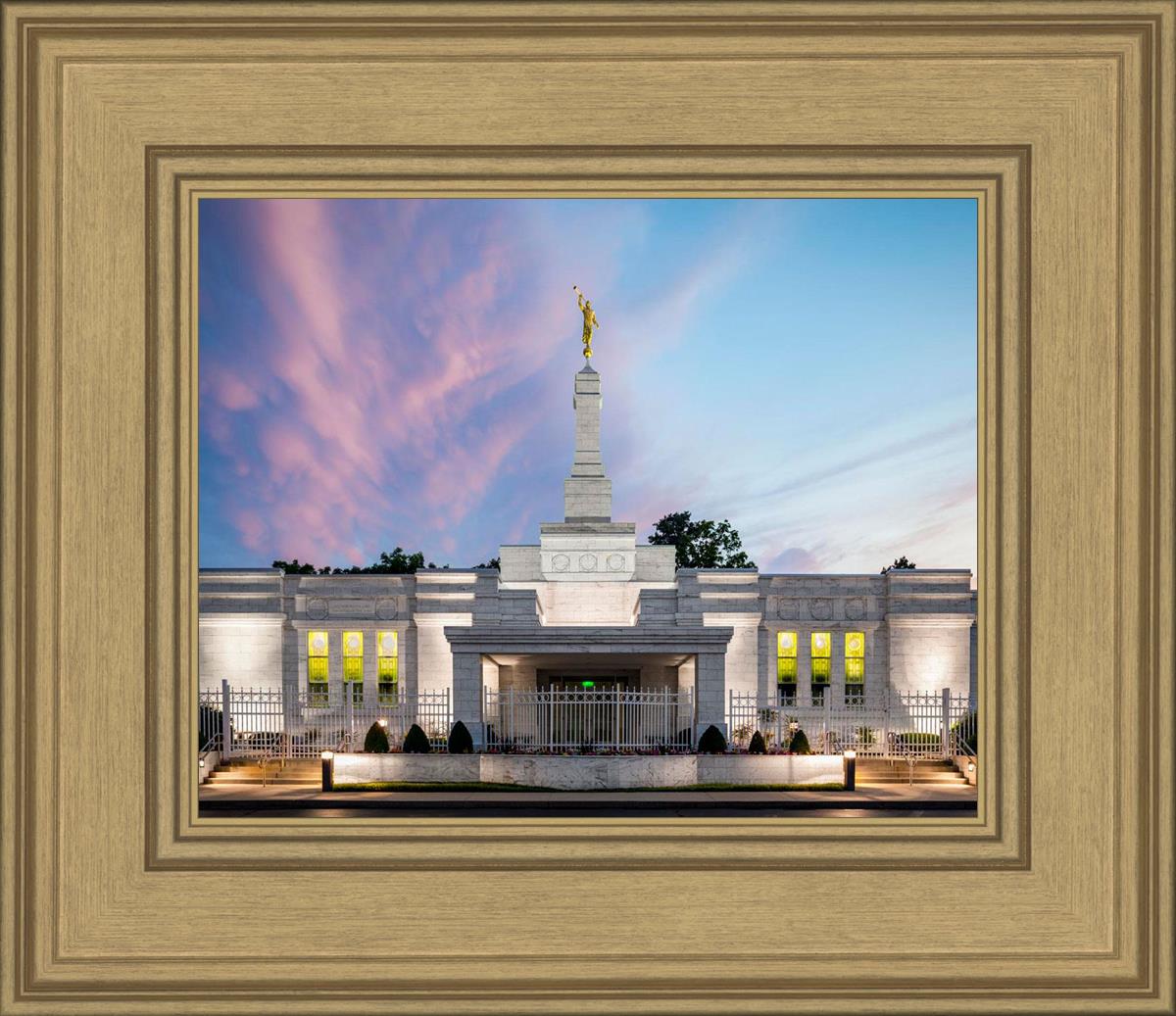 Louisville Temple Summer Evening