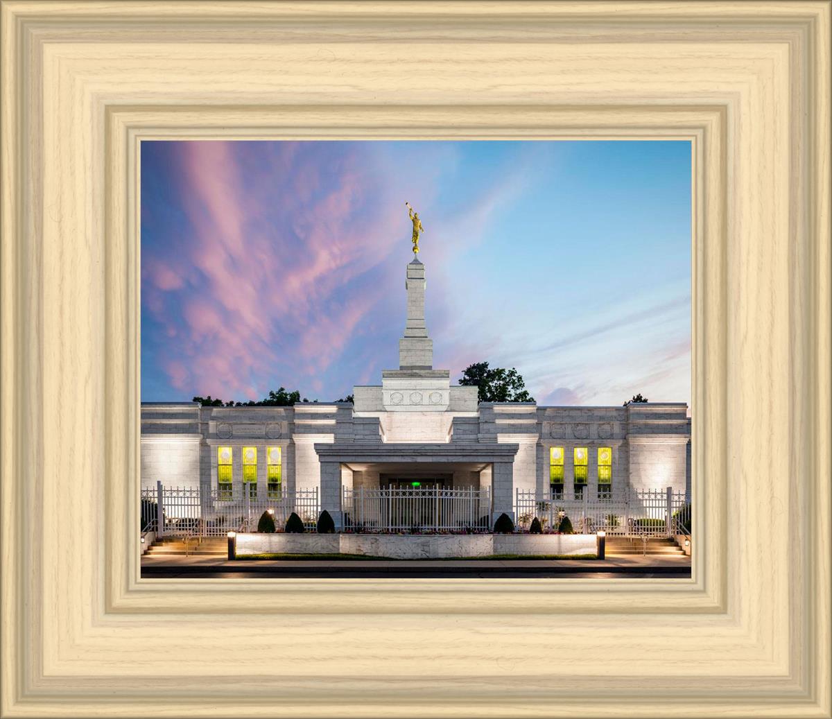 Louisville Temple Summer Evening