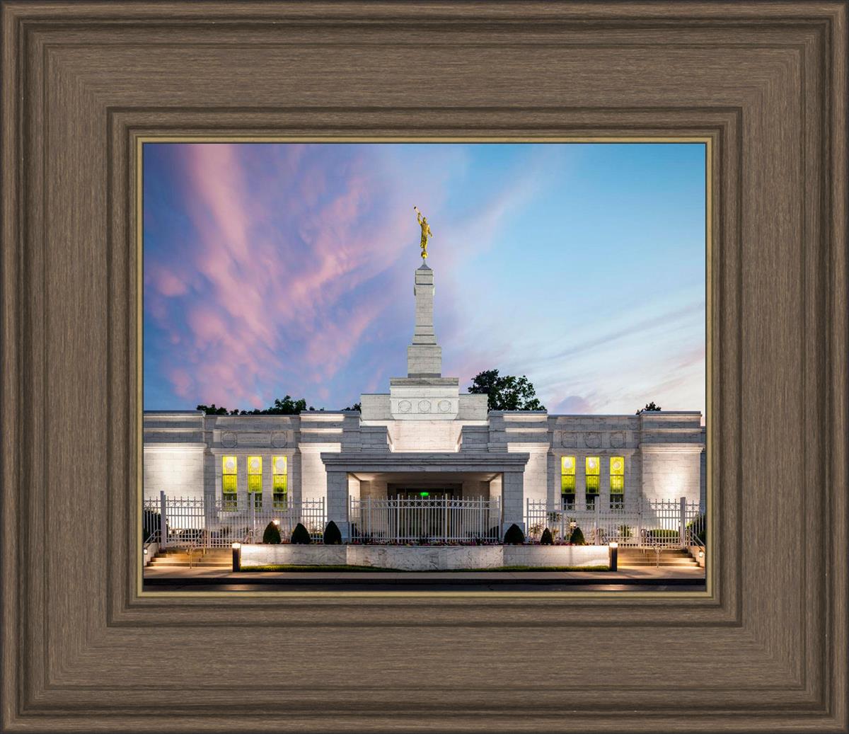 Louisville Temple Summer Evening