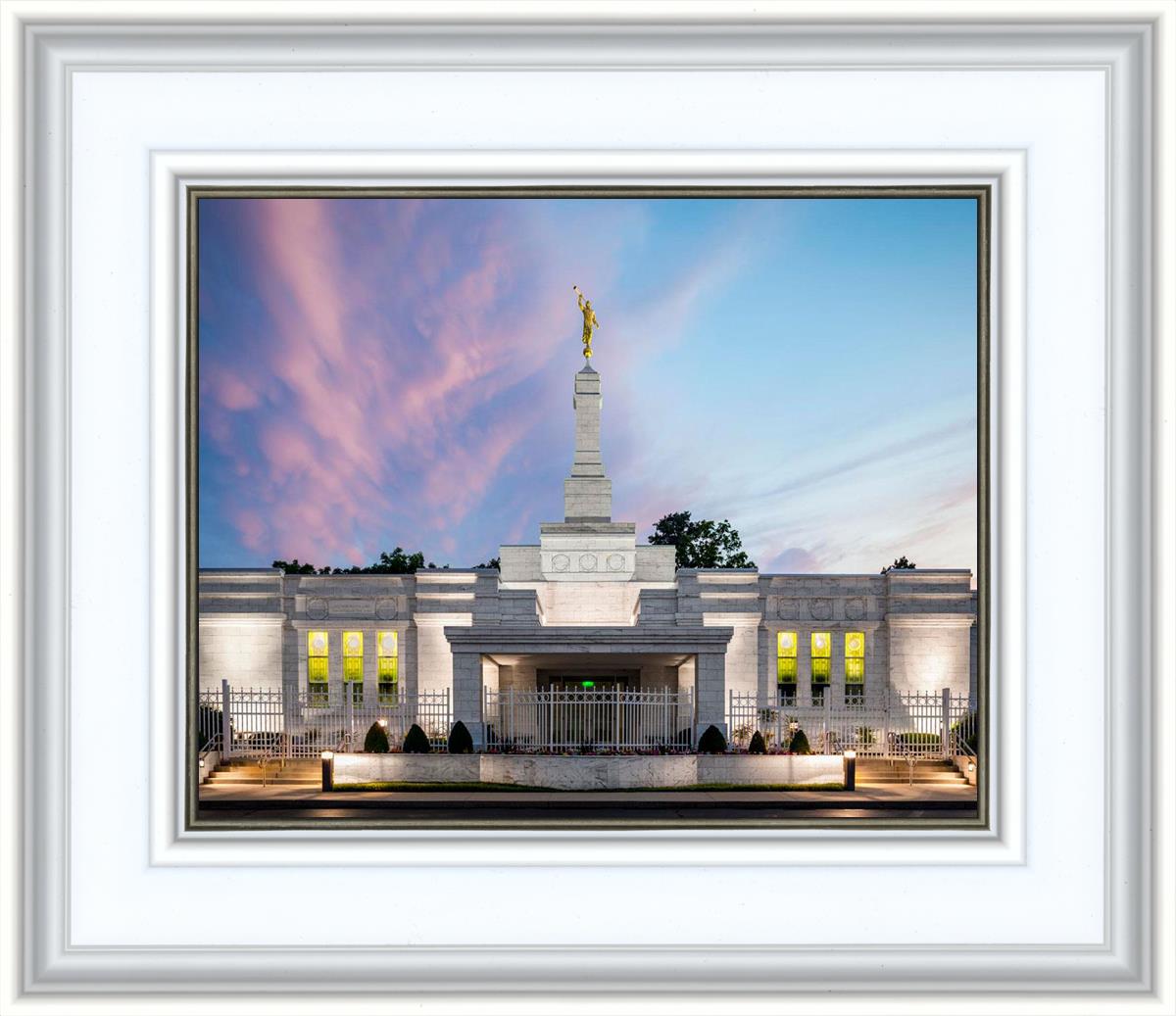 Louisville Temple Summer Evening