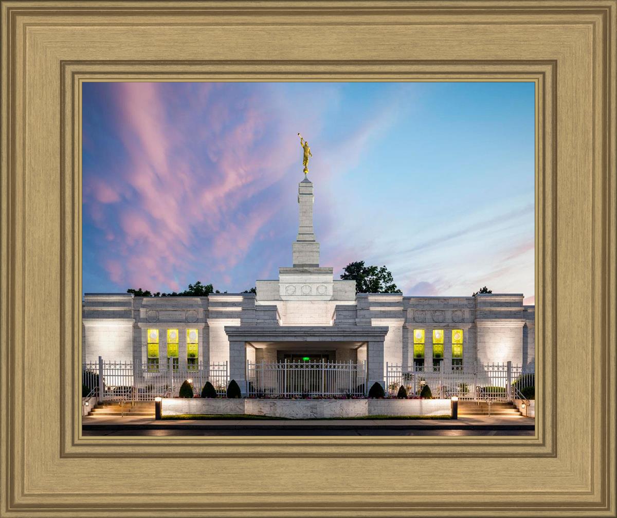 Louisville Temple Summer Evening